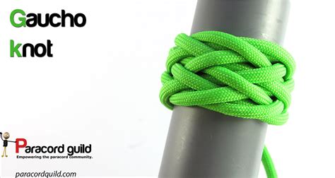 How to tie a paracord gaucho interweave knot. How to tie a gaucho knot - Paracord guild
