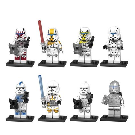 Lego Minifiguren Clone Trooper Heavy Gunner Minifigure New From Set