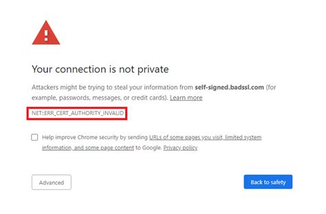 How To Fix NET ERR CERT AUTHORITY INVALID Error In Chrome