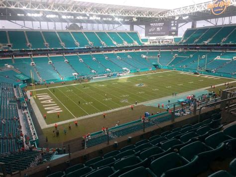 Hard Rock Stadium Interactive Football Seating Chart