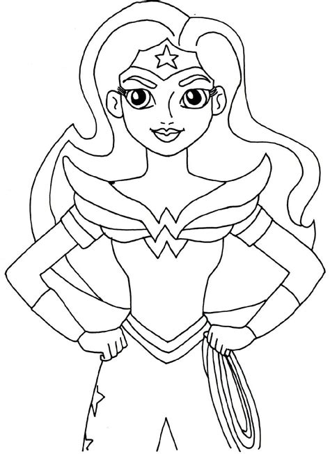 Supergirl Coloring Pages Printable Educative Printable