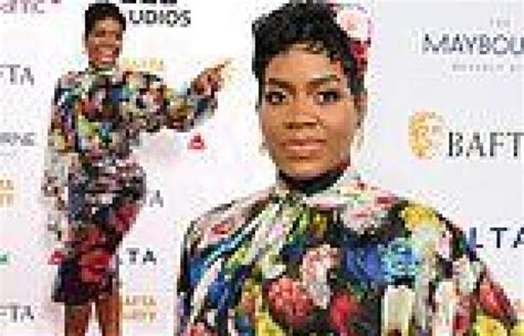 Fantasia Barrino Stands Out In Striking Floral Print Dress At The Bafta