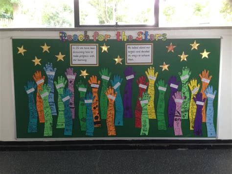 Pshe And Rules Reach For The Stars Display Classroom Display
