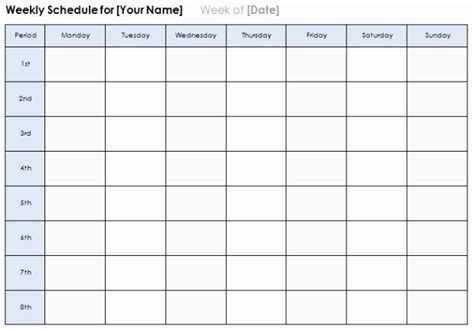 Pin On Examples Schedule Templates For Word And Excel