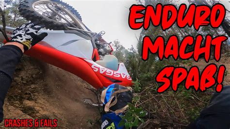 Mein Erstes Mal Enduro 🤕 Crashes And Fails Road 2 Riesa Youtube