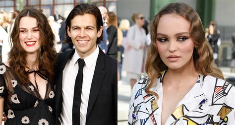 Pregnant Keira Knightley Husband James Righton Join Lily Rose Depp At Chanel Resort Show