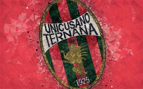Download wallpapers Ternana Calcio, Unicusano Ternana Calcio, 4k, logo