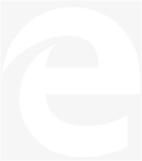 Microsoft Edge Logo Black And White White Background Instagram Size
