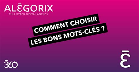 Comment Choisir Les Bons Mots Cl S Al Gorix