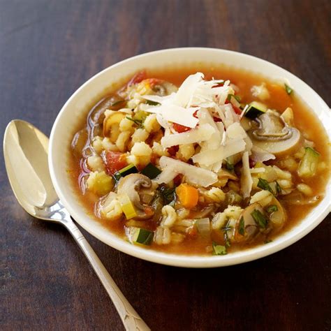 Hearty Italian Vegetable Barley Soup