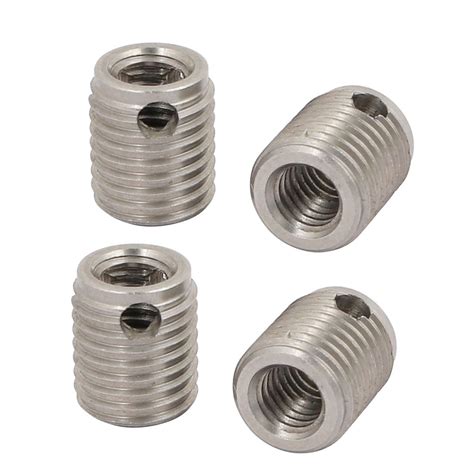 Uxcell M6 Inner Thread 12mm Length Stainless Steel Self Tapping Thread