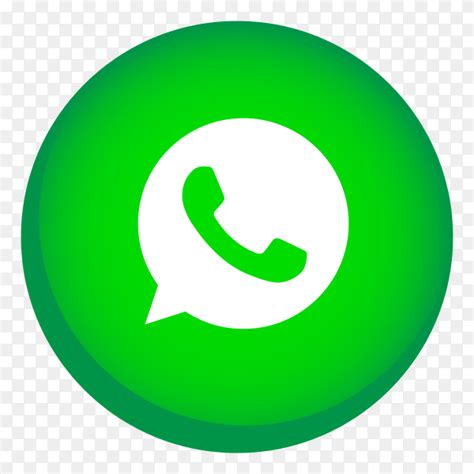 Green Whatsapp Icon On Transparent Background PNG Similar PNG