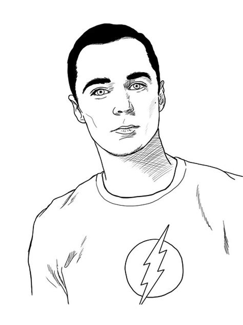 Big Bang Theory Coloring Pages Coloring Pages