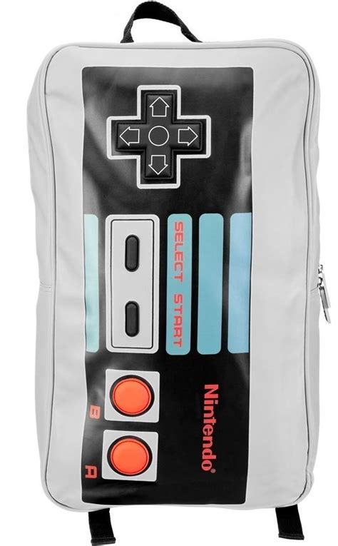 Nintendo Nes Controller Grey Backpack Nintendo Controller Nintendo