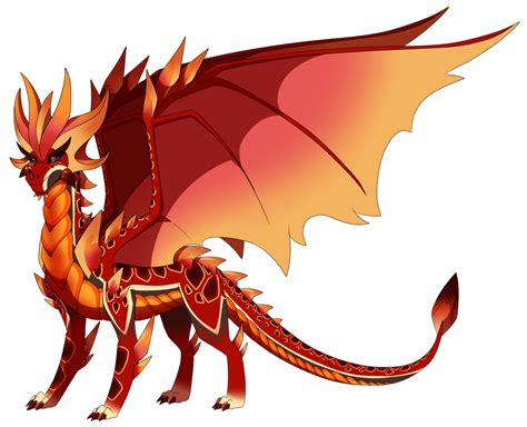 Magma Fire Dragon Adopt Sold By Eternity9 On Deviantart