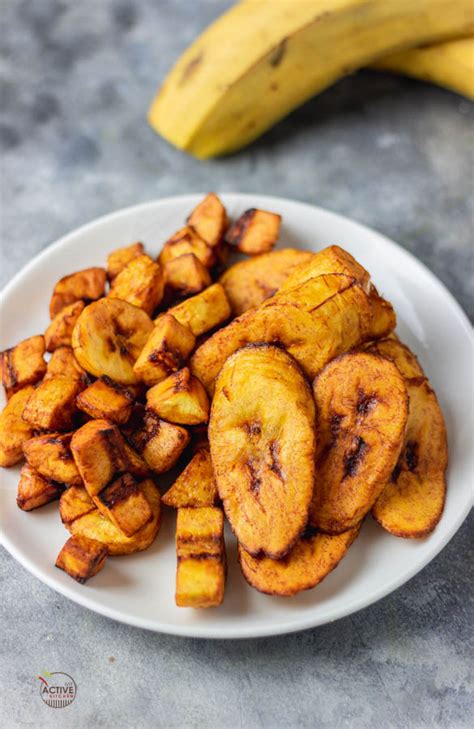 How To Fry Plantain Fried Plantain My Active Kitchen
