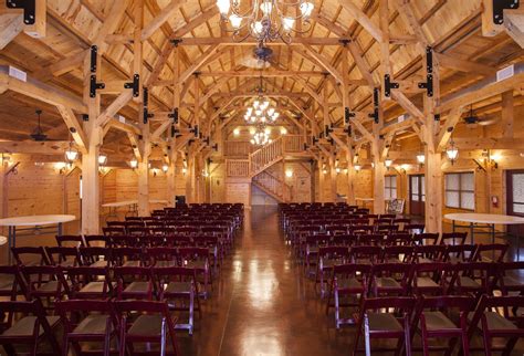 Wedding Venue Inside A Post And Beam Barn Sand Creek Post And Beam