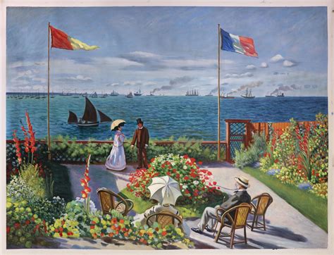 Garden At Sainte Adresse Claude Monet Paintings