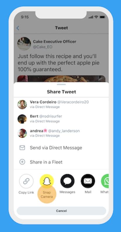 Heres How To Share Tweets On Snapchat Directly From Twitter
