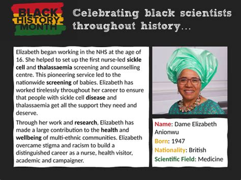 Black History Month 2022 Black Scientists Teaching Resources