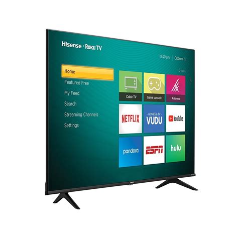 Hisense 58 Class 4k Uhd Lcd Roku Smart Tv Hdr R6 Series 58r6e3 Ebay