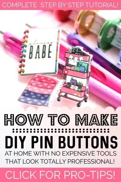 How To Make Pins At Home That Look Totally Professional A Country