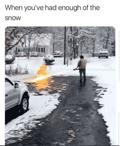 40 Hilarious Snow Memes For When Youre Freezing Your Butt Off Designbump