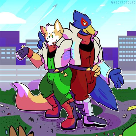 FurryBooru 1 1 Anthro Avian Bird Canid Canine City Clothing Duo Falco