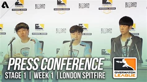 London Spitfire Day 2 Press Conference Ft Birdring Profit Overwatch