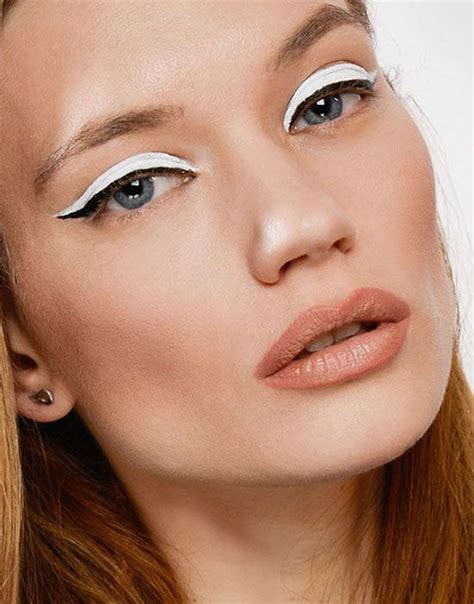 12 Inspiring White Eyeliner Looks And Ideas 2016 Modern Fashion Blog