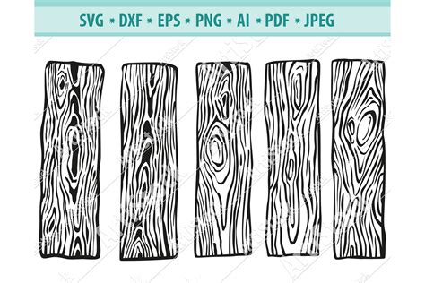 Wood Grain Board Svg Wood Planks Svg Wooden Dxf Png Eps Cut Files Design Bundles
