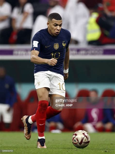 Al Khor Kylian Mbappe Of France During The Fifa World Cup Qatar