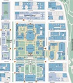 Columbia university map | Campus map, Columbia university, Campus