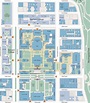 Columbia university map | Campus map, Columbia university, Campus