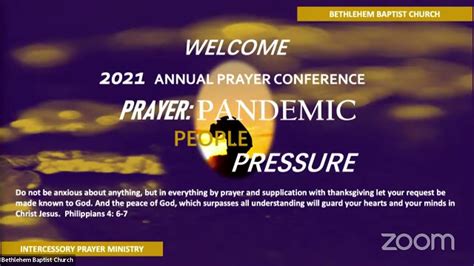 Intercessory Prayer Ministry Annual Prayer Conference 2021 Youtube