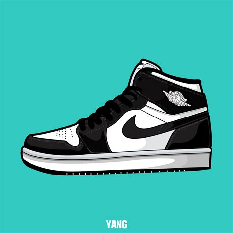 Drawing Shoes Sneakers Nike Air Jordan Carminegraphic Design