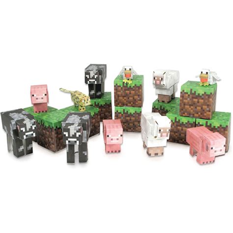 Minecraft Papercraft Animals New Concept