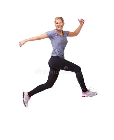 Woman Leap Across Canyon Stock Photos Free And Royalty Free Stock