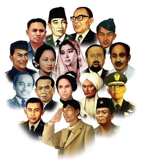 Mengenal Nama Nama Pahlawan Nasional Indonesia P2MAL
