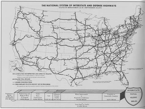 United States Map Of Interstates