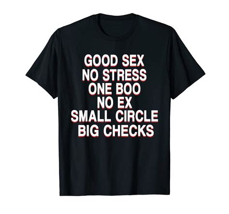 good sex no stress one boo no ex funny t shirt kitilan
