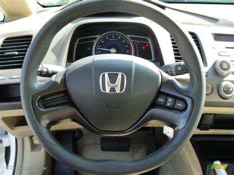 2007 Honda Civic Steering Wheel Diameter