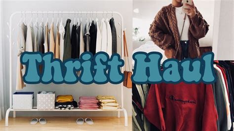 Try shopping at a thrift or second hand store to find great fashion and home decor. Try On Haul from ONLINE Thrift Stores! - YouTube