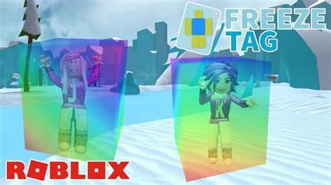 Frozen In Rainbow Ice Roblox Freeze Tag Youtube