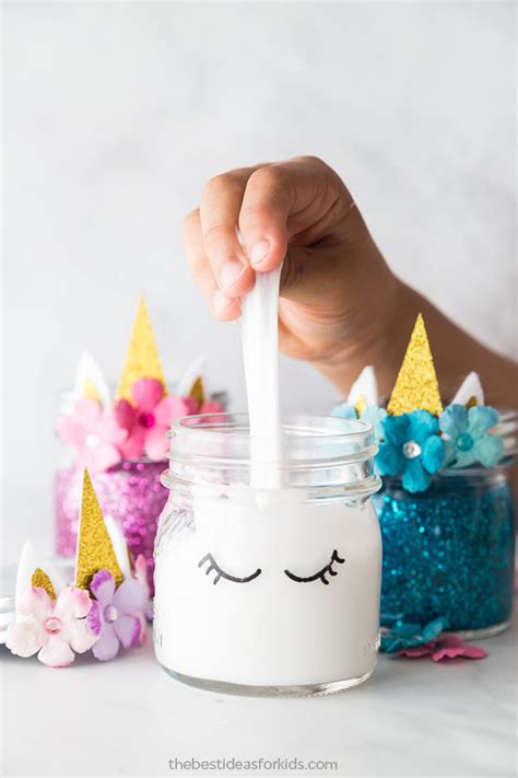 Unicorn Slime Jars The Best Ideas For Kids