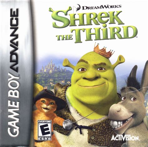 Shrek The Third Cover Or Packaging Material Mobygames