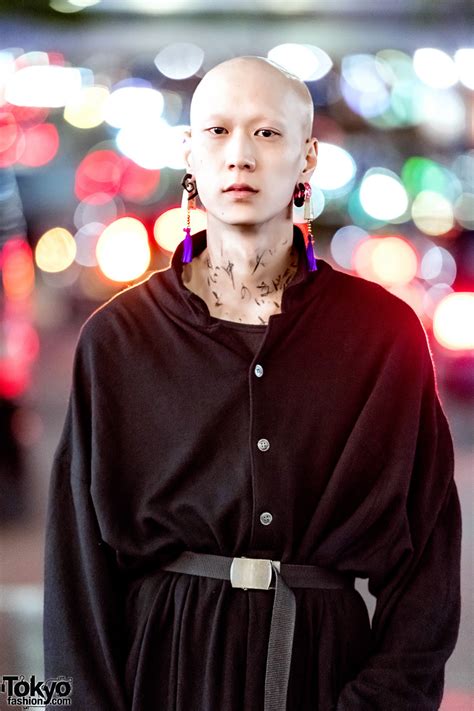 Tokyo Fashion Japanese Musician And Model Shouta On The Street In