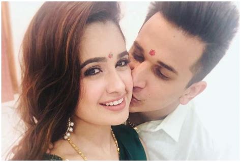 here s what prince narula ted yuvika chaudhary on her first birthday post their wedding