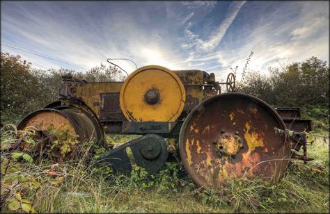 The Rusty Steamroller Steam Rollers South Wales Industrial Machinery