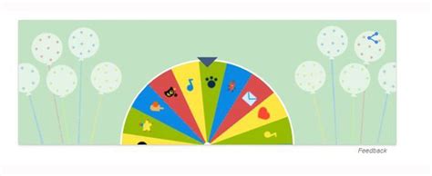 Using the doodle is simple enough: Google Celebrates Its 19th Birthday With A Surprise Spinner